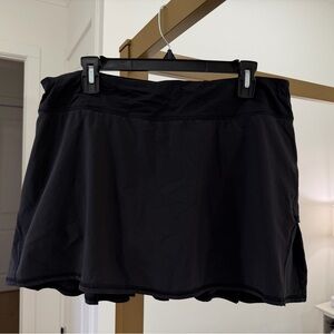 Lululemon Black Tennis Skirt